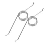 Angoily Juego de 2 Resortes de Torsión para Tapa de Bote de Basura Resorte de Repuesto 06 * 7 MM Accesorio Compatible para Reparación y Mantenimiento de Cubos Duradero