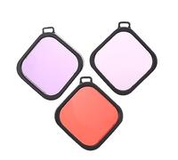 Angoily Juego de Filtros de Buceo para Cámara 3 Piezas Carcasa de Plástico para Lentes Claridad Mejorada para Una Profundidad de 5 a 25 M Ideal para Fotografía Acuática