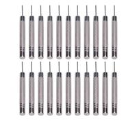 Angoily Kit de 24 Punzones para Extracción de Pasadores de Correa de Reloj, Herramienta Profesional de Reparación 0.8 0.9 1.0 Mm, Accesorios Precisos para Ajuste y Mantenimiento en Casa