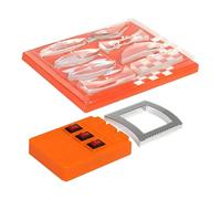 Angoily Kit de Física Óptica Demostración Fácil de Efectos Ópticos para Experimentos Lentes Convexas y Prismas de Plástico en Laboratorios Educativos