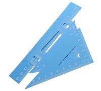 Angoily Kit de Reglas Matemáticas Profesional con Transportador y Escuadra Compacto de de Geometría para Estudiantes Oficina y Dibujo Técnico