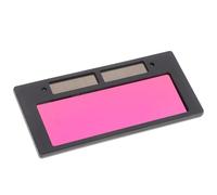 Angoily Lente Panel Solar de Repuesto para de Soldadura Oscurecimiento Automático y Material Plástico Resistente para Protección en Soldadura