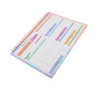 Angoily Libro de Cuentas Diario sin Fecha Organizador de Presupuestos Cuaderno de Gastos para Finanzas Personales Libro de Registro para Uso Diario