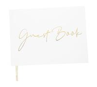 Angoily Libro de para Bodas con Páginas Libro de Invitados para Registro y Recuerdos Decoración Elegante para Bodas y Celebraciones