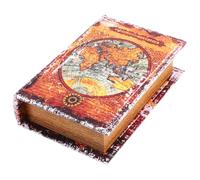 Angoily Libros Decorativos, Caja De Libro Falsa Retro Modelo De Falso Con Compartimento Secreto Para Almacenaje De Joyas Y Objetos Personales DecoracióN De Hogar Y Oficina Estanteria Mesa Café