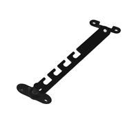 Angoily Limitador de Ventanas de Seguridad Infantil Ajustable Cerradura con Gancho para Protección Contra Apertura Accidental Soporte Antiviento para Puertas y Ventanas Correderas Fácil