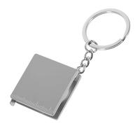 Angoily Llavero Minicinta Métrica Cuadrada de Alta Precisión de 1 Metro, Herramienta Portátil para Medir en Fiestas y Actividades al Aire Libre