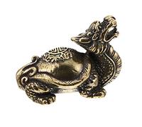 Angoily Llaveros de Dragón Tortuga Vintage para Claves Colgante Creativo de Metal Amuleto de Suerte para Mochilas y Bolsos de Cumpleaños Decoración de Feng Shui Accesorio Duradero