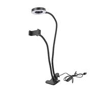 Angoily Luz De Relleno Led Anillo De Luz para Videoconferencia De Transmisión Clip