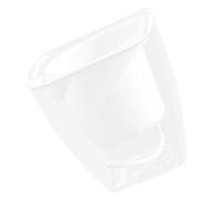 Angoily Maceta Automática de Autorriego de Resina Transparente Mediana Orificios de Ventilación para Orquídeas y Plantas de Interior, Maceta de Jardinería para Cultivo y Reproducción