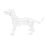 Angoily Maniquí de Perro Inflable Melena Pararse Fiesta Vestir percheros Colgador Modelo de exhibición de Perros Tienda de Ropa para Mascotas de polivinilo