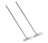 Angoily Martillo Multifuncional de Metal Portátil para Juez y Reparación de Relojes, Mini Martillo Pequeño Compacto, 2 Piezas, Uso Manual para Bricolaje y Joyería