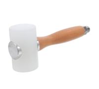 Angoily Martillo para Trabajos con Mango Ergonómico Cabeza de Nylon Resistente al Desgaste Herramienta Precisa para Joyería y Proyectos Diy de Artesanía