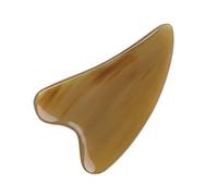 Angoily masaje herramienta de desguace de tablero triangular placa de desguace de belleza facial herramientas del hogar junta placa raspadora Medio tablero de raspado Tablero de cuerno