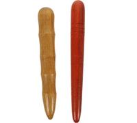 Angoily Masajeador de Palo de Madera para Pies 2 Piezas Cobertura Integral de Puntos de Acupuntura, Ideal para Masaje Corporal y Uso Doméstico Viendo Televisión