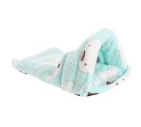 Angoily Mini conejitos casa de Ardilla Alfombra Caliente para Ratones cráneo de Gato Mascota Nido de Jaula de Hamster casa de hámster Erizo Accesorios Nido para Dormir Conejillo de Indias