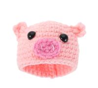 Angoily Mini Gorro de Punto Forma de Plátano para Conservación de Frescura, Tejido a Mano, Tamaño Pequeño, Accesorio Decorativo para Frutas y Fiestas, Adorno Divertido y Reutilizable