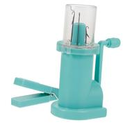 Angoily Mini Máquina de Tejer Manual para DIY Herramienta de Bobinado Portátil para Hilo Ligero Máquina de para Manualidades y Decoración de Ropa
