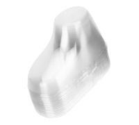 Angoily Modelos de Pies de Ñiño Transparentes para Exhibición de Zapatos y Calcetines Tamaño 8 CM 60 Pares 120 Piezas Moldes Flexibles de PVC Ideales para Tiendas y Soportes de