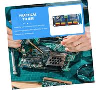 Angoily Módulo Pwm Canales Controlador Servo Motor para Proyectos de Robótica y Kits de Coches Inteligentes y Estable para Educación Ingeniería