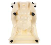 Angoily Molde de Hormigón para Escultura de León Romano Decoración de Jardín con Detalles Finos Molde Reutilizable para Figuras de Cemento Porche y Balcón