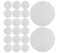 Angoily Papel de Filtro para Inseminación Artificial de Cerdos 100 Unidades Desechables Papel Filtrante Circular Reforzado para Suministros de Granja y Cría Porcina