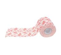Angoily Papel Higiénico Decorativo Floral para Baño y Celebraciones de San Valentín Rollo Fácil Dispensación