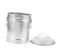 Angoily Papelera de Escritorio Decorativa de Hierro Vintage Americano Cubo Multiusos para Dormitorio y Oficina Cubo de Basura Pequeño con Tapa Separable Organizador de Escritorio Elegante