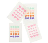Angoily Parches Hidrocoloides para Granos Ambiente Húmedo y Restaurador, 4 Láminas Diferentes Formas Delicadas para Cuidado Facial Invisible