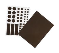 Angoily Pegatinas De Oscurecimiento Led para Electrónica, Cubiertas Opacas Autoadhesivas, Atenuación De Luz 50%, Compatible Routers y Televisores, Forma Variada, Color Negro, Pack De 2 Hojas