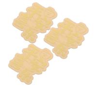 Angoily Pegatinas Doradas Creativas para Teléfono Móvil 3 Piezas, Autoadhesivas Pequeñas 3,6 X 2,7 Cm, Calcomanías Kawaii Compatibles Carga Inalámbrica para Decoración y Personalización