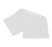 Angoily Película para Teclado De Portátil Cubierta De Teclado Universal Cargador De Superficie Cubierta del Teclado De Aire Cubierta De Teclado De Superficie Transparent Escarchado