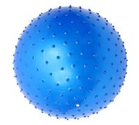 Angoily Pelota de Ejercicios de Masaje Textura para Yoga y Gimnasia, Material PVC Azul, Mejora la Circulación y Experiencia de Masaje para Mujeres Embarazadas