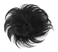 Angoily Peluca para Hombre Pelo Corto Realista 1 Unidad Cómoda y Ligera para Zonas Calvas Hombre Mediana Edad Uso Diario Postizo de Cabello Natural