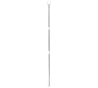 Angoily Percha para barra de ropa, barra de recuperación ajustable de 51 pulgadas, barra de gancho de alta alcance, barra extensible para llegar fácilmente a la ropa y a los postes de armario