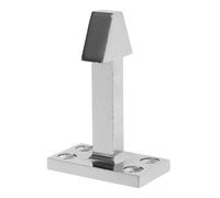 Angoily Pestillo Puerta del Congelador, Aleación de Aluminio, Distancia entre Orificios 1,6cm, Pieza del Pestillo Puerta del Enfriador, Plata, para Congelador y Refrigerador