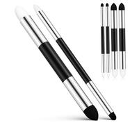 Angoily Pinceles para Difuminar y Combinar 6 Piezas Esponja de Bolígrafo Herramientas Artísticas para Dibujo Doble Punta Fácil de Borrar para Artistas y Estudiantes