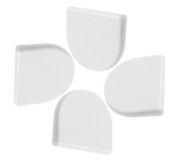 Angoily Pinzas Adhesivas para Cortina de Ducha 4 Unidades sin Perforación Clips Antideslizantes Prueba de Viento para Cortinas Gruesas Accesorios de Baño Fáciles de Instalar y