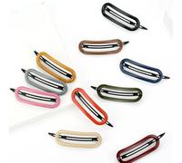 Angoily Pinzas Cabello Ovaladas de Plástico 10 Unidades Horquillas Lisas y Sencillas para Mujer y Niña Accesorios de Moda para Peinados Diarios y Ocasiones Obsequios