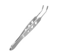 Angoily Pinzas para Párpados de Acero Inoxidable 3X6 CM Masajeador de Glándulas de Meibomio para Ojos Secos Herramienta Facial Precisa para Extracción y Masaje de Glándulas Oculares