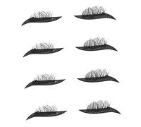 Angoily Plantilla Eyeliner 4 Pares De Pegatinas De Ojos Purpurina Pestañas Postizas Maquillaje