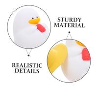 Angoily Portable Cartoon Duck Nursery LED Bedside Lamp For Breastfeeding With Soft Warm Glow Childsafe Silicone Material For Bedroom And Home Decor