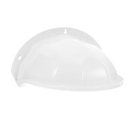 Angoily Protector para Cámara Exterior Blanco Lluvia y Sol Protectora para Cámaras de Seguridad Funda para Cctv Protección contra Rayos UV y