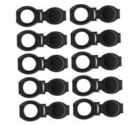Angoily Protectoras para Lentes De Cámara USB Tapa De Lente De Cámara Web Duradera Negro