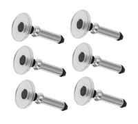 Angoily Puntas para Lápiz Capacitivo para Tableta 6 Unidades Silicona Acceso Fácil Compatible Dispositivos Táctiles Redondas Color Gris