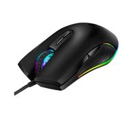 Angoily Ratón Gaming con Cable USB Teclas Ergonómico con Iluminación RGB Ajustable dpi para PC Portátil y Ordenador Color Aleatorio Color Aleatorio
