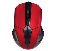 Angoily Ratón Inalámbrico Plegable para Juegos y Portátil, Ergonómico y Ligero, Color Rojo, Adecuado para Ordenador y Uso en Festivales o Trabajo, Diseño Compacto y Funcional