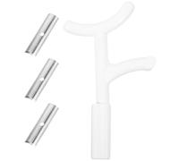 Angoily Removedor de Plumas para Flechas de Carbono y Aluminio, Raspador de Plástico Resistente, Herramienta Manual para Tiro, Accesorio Deportivo para Limpieza y Mantenimiento