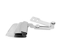 Angoily Ribeteador Metálico Para Máquina De Coser Doméstica, Accesorio Profesional Plegadora De Dobladillo Enrollado, Herramienta Para Costura Industrial, Compacto y Duradero, Uso Confección y Bordes