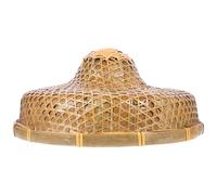 Angoily Sombrero de Bambú Tejido a Mano para Sol y Lluvia Tamaño 365X14 CM Cuenco Interior y Cuerda Ajustable Adecuado para Agricultura Pesca Jardinería y Actividades al Aire Libre